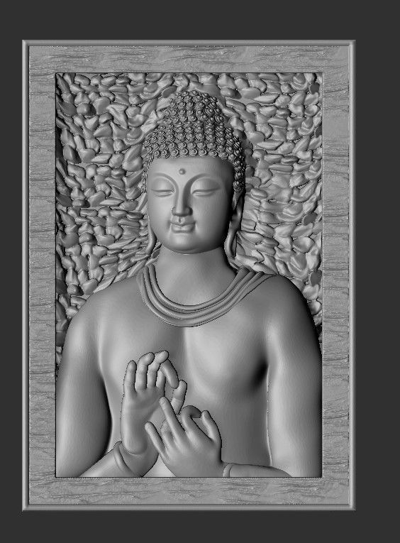 BUDHHA 3D print model_11