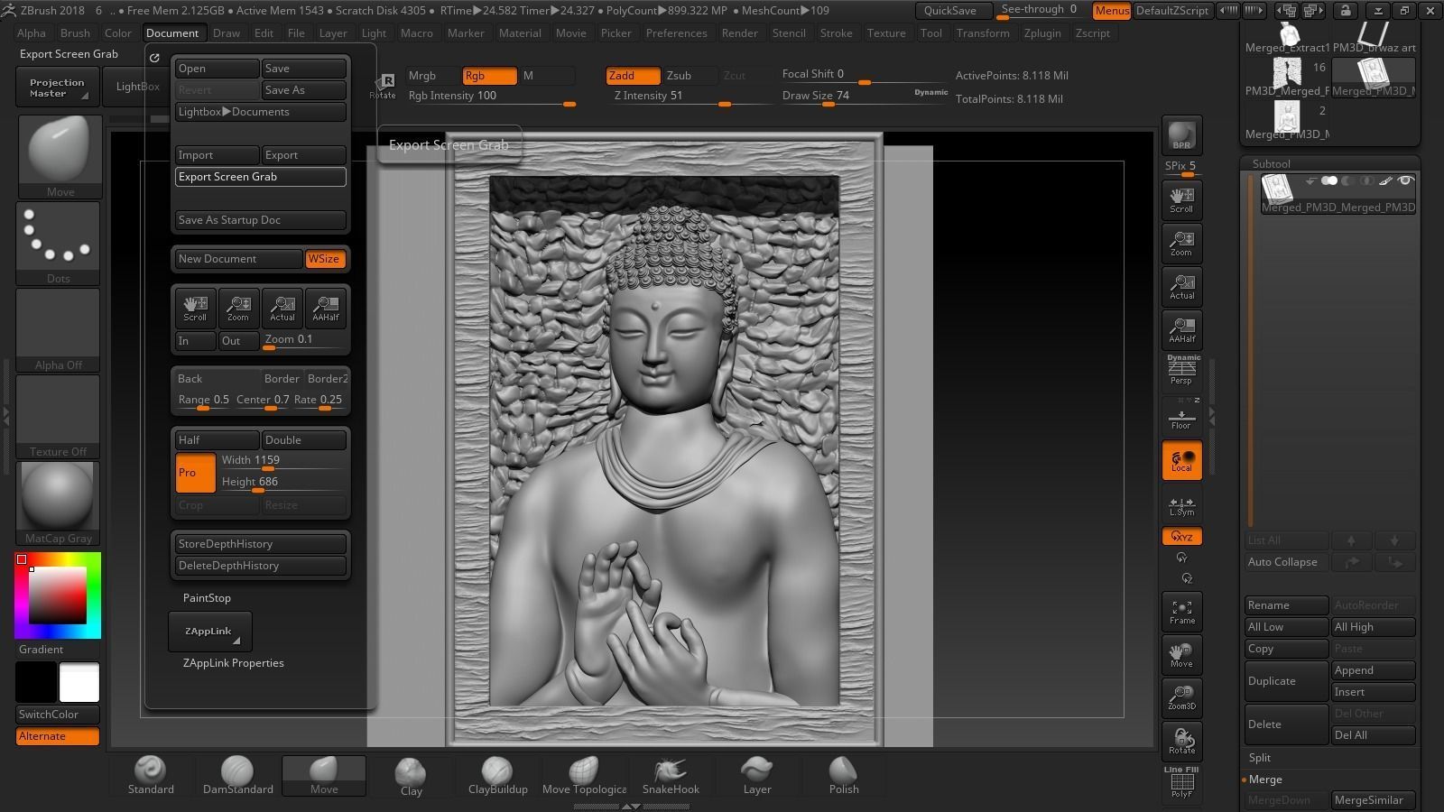 BUDHHA 3D print model_7
