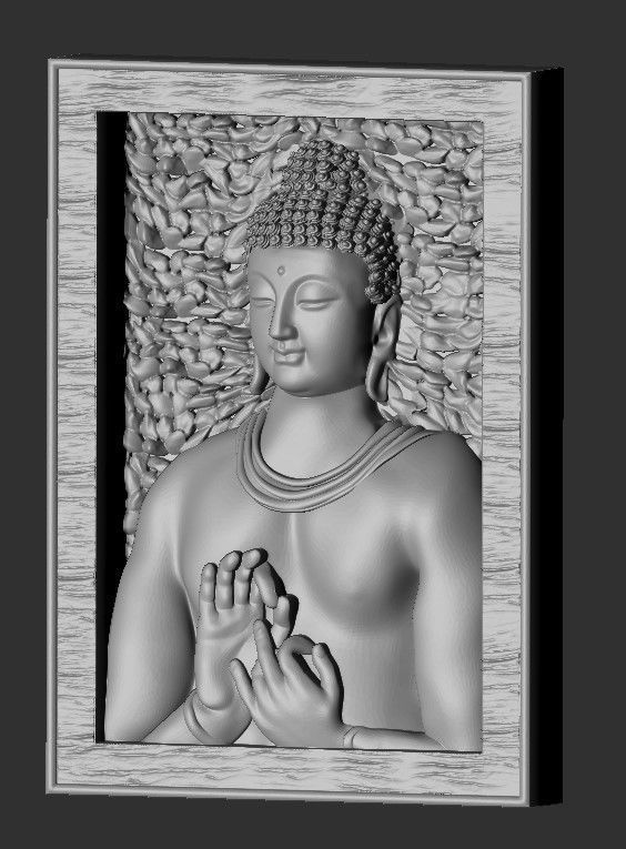 BUDHHA 3D print model_10