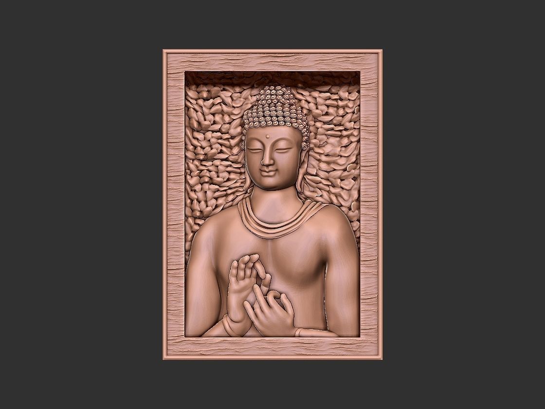 BUDHHA 3D print model_2
