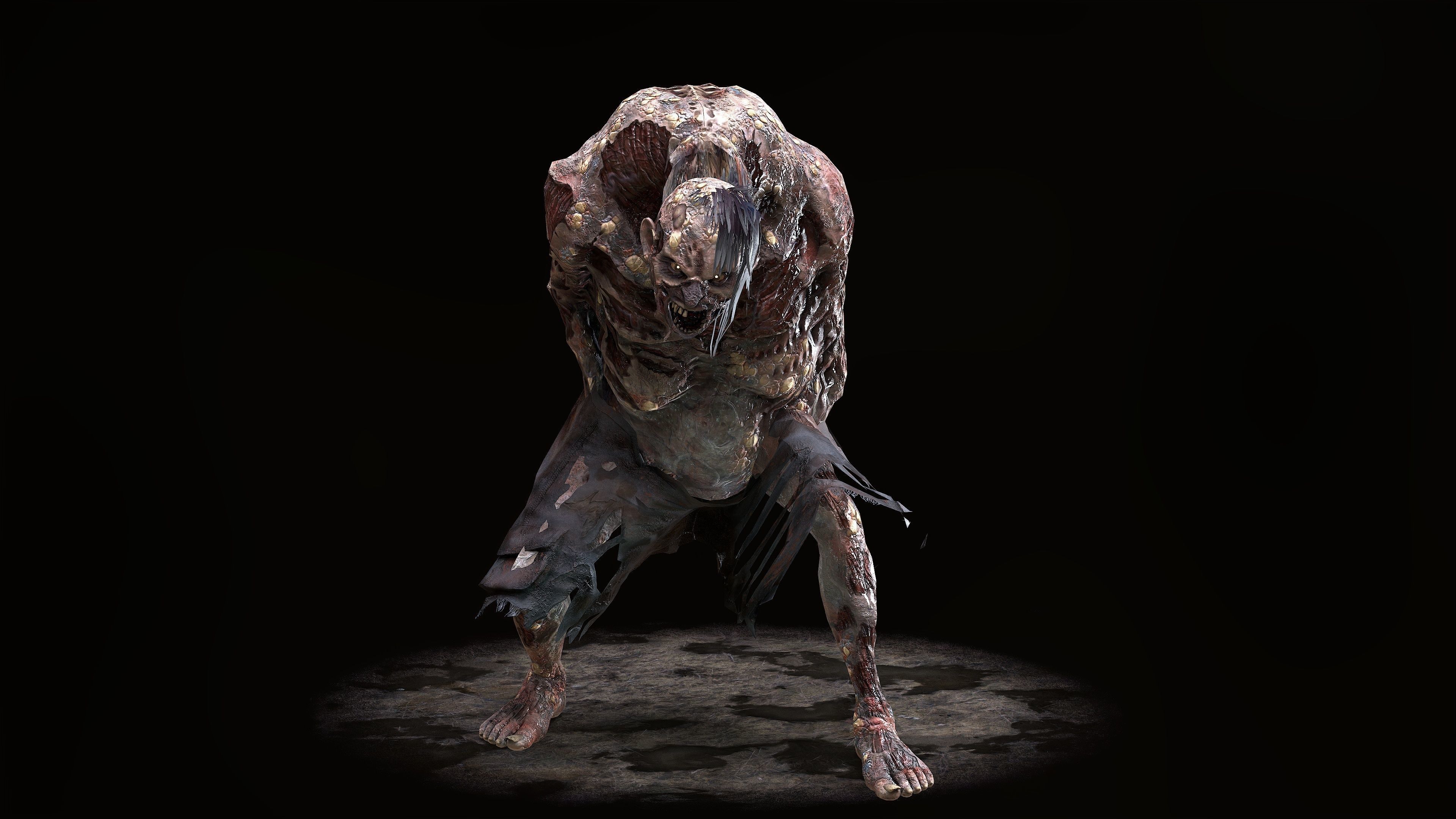 Zombie Rage Low-poly 3D model_15