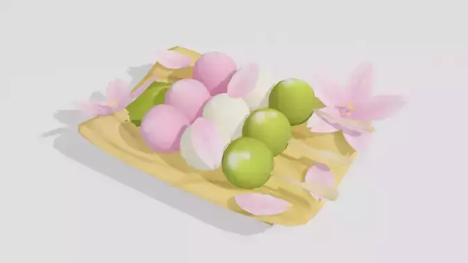 Dango - Hand Painted