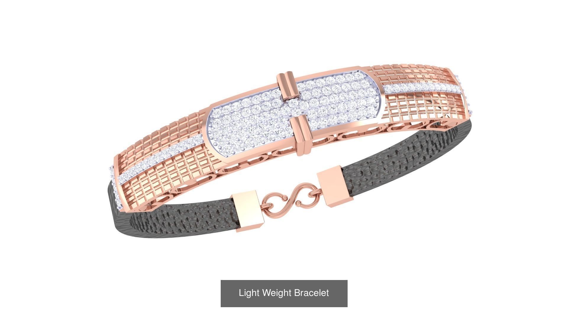 Light Weight Bracelets pack 3D Model Collection_16