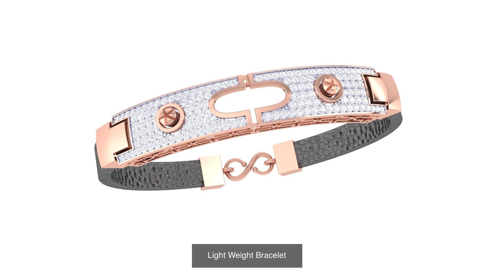 Light Weight Bracelets pack 3D Model Collection_15
