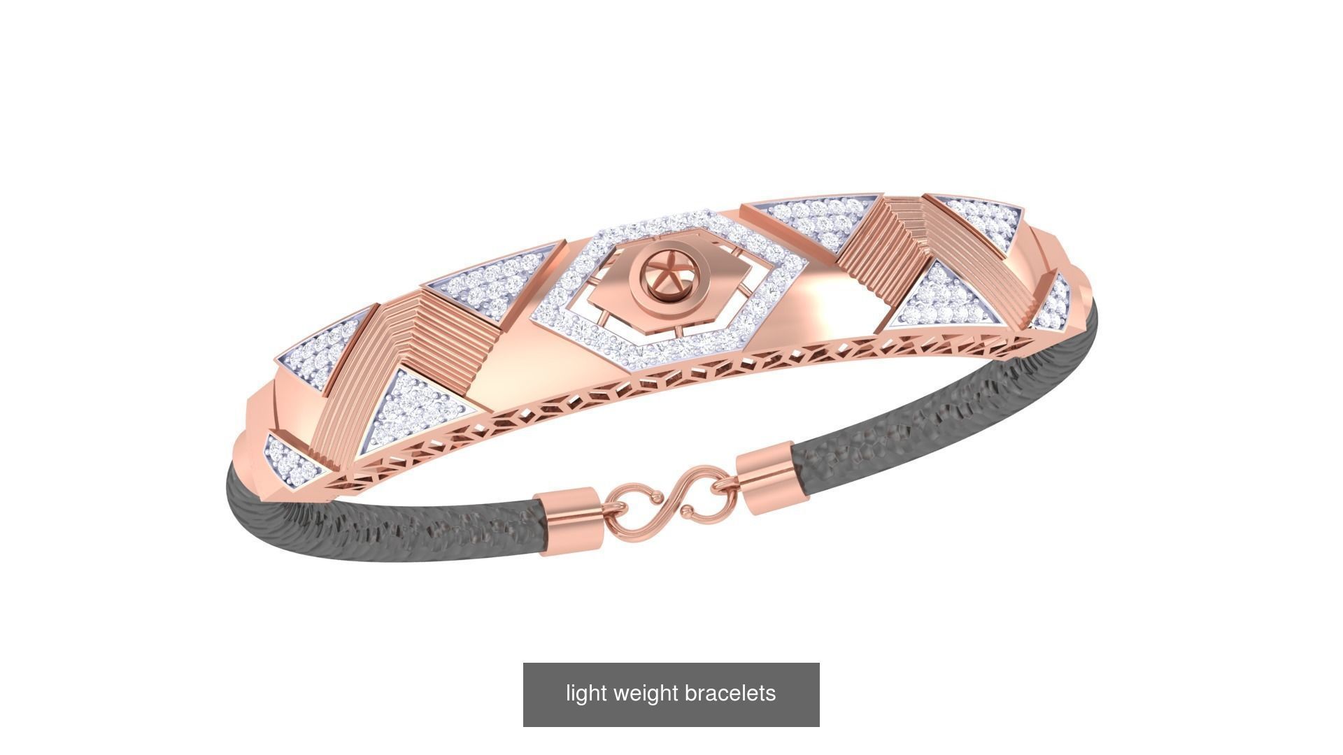 Light Weight Bracelets pack 3D Model Collection_17