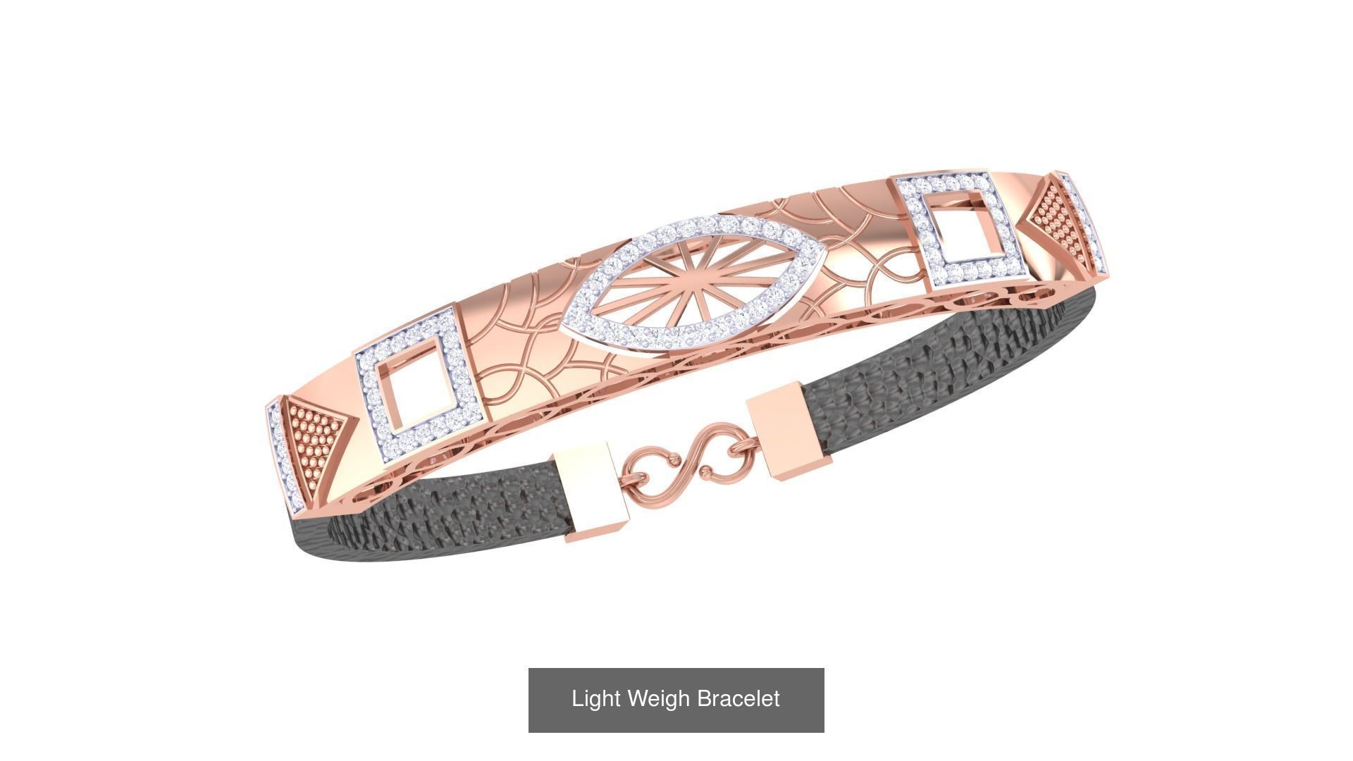 Light Weight Bracelets pack 3D Model Collection_13