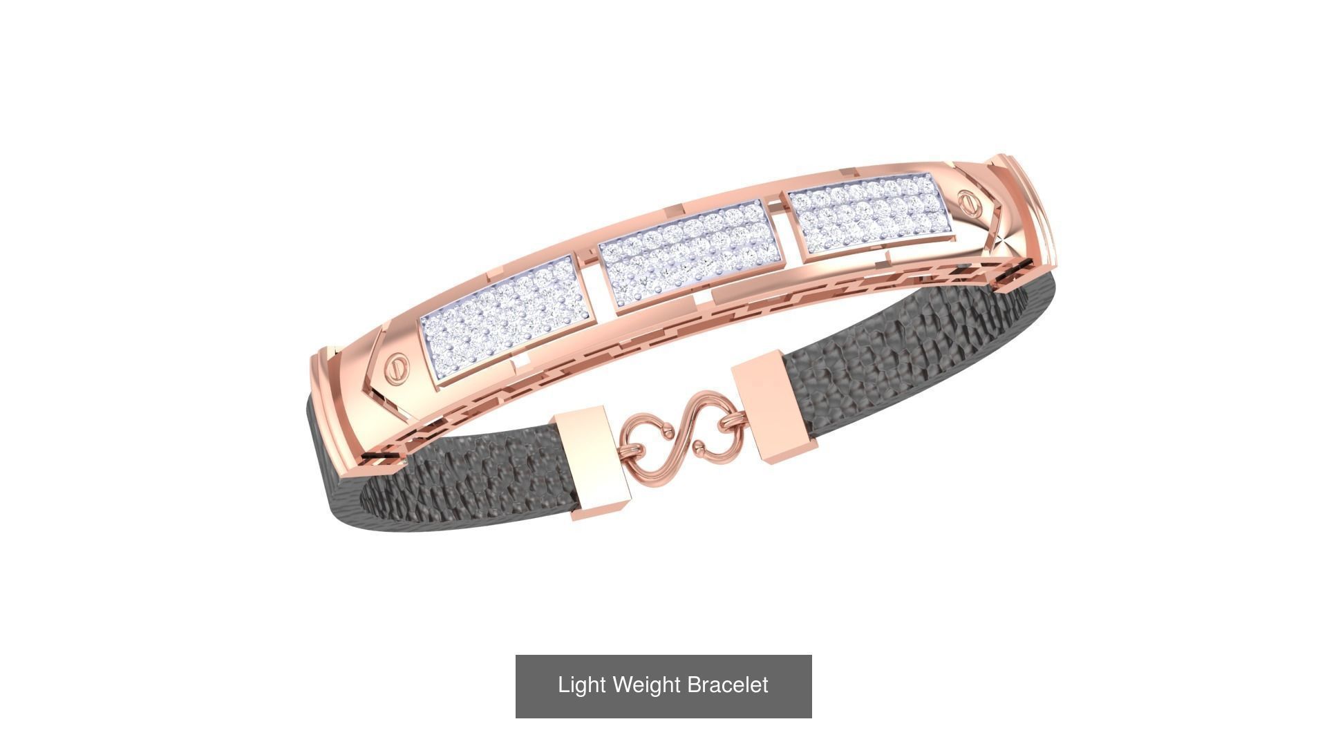Light Weight Bracelets pack 3D Model Collection_14