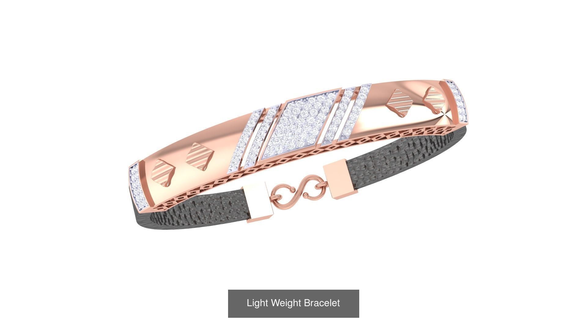 Light Weight Bracelets pack 3D Model Collection_11