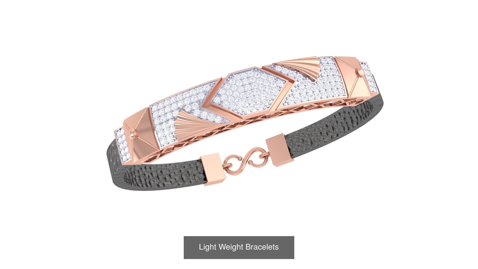 Light Weight Bracelets pack 3D Model Collection_20