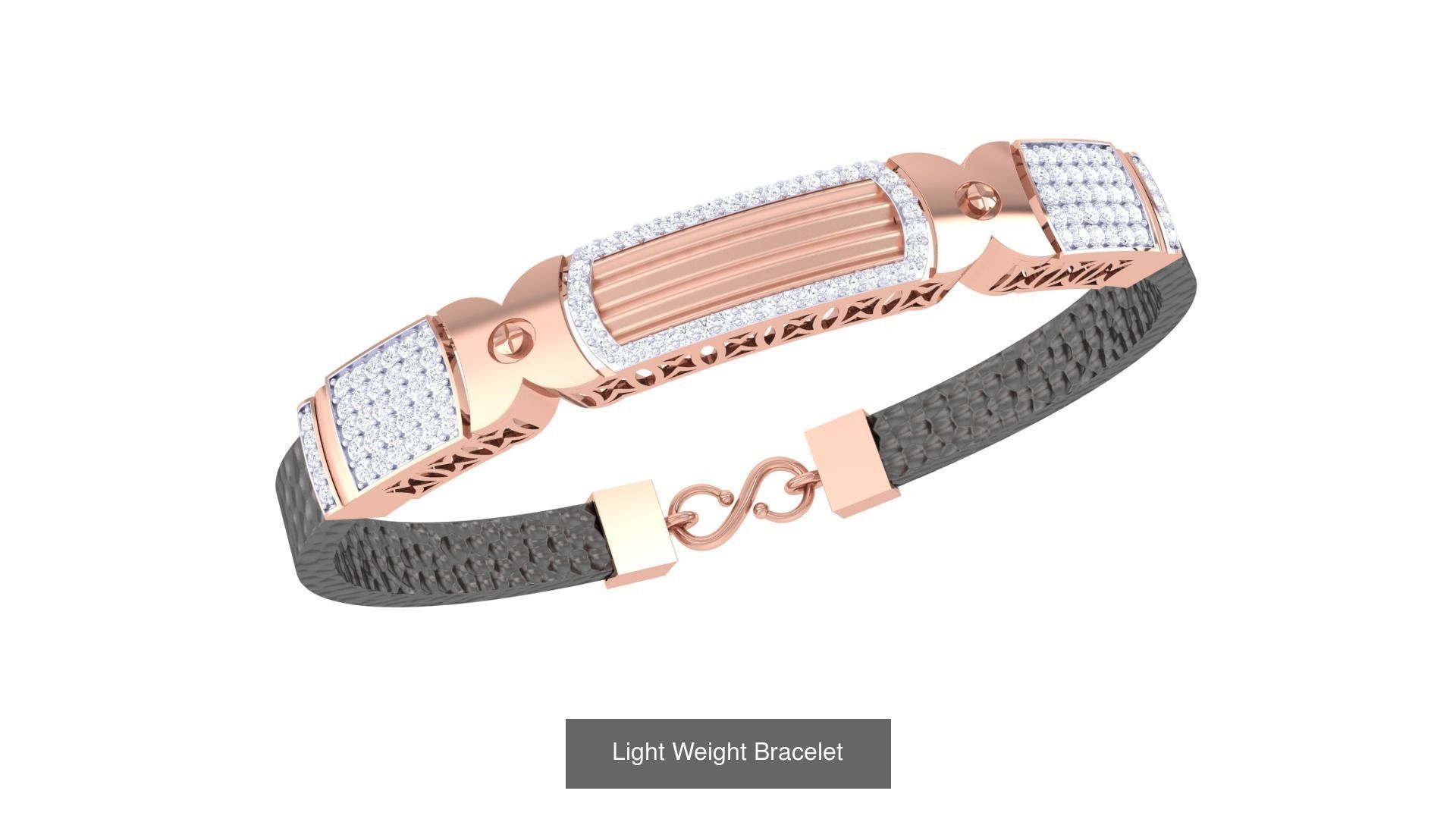 Light Weight Bracelets pack 3D Model Collection_10
