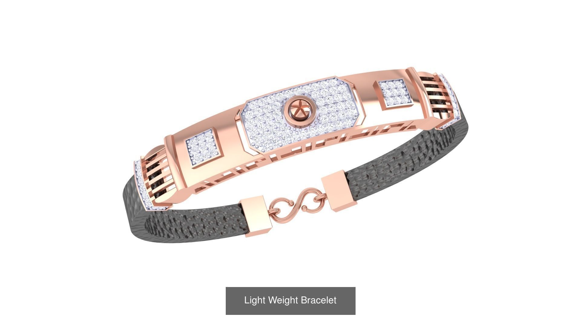 Light Weight Bracelets pack 3D Model Collection_4