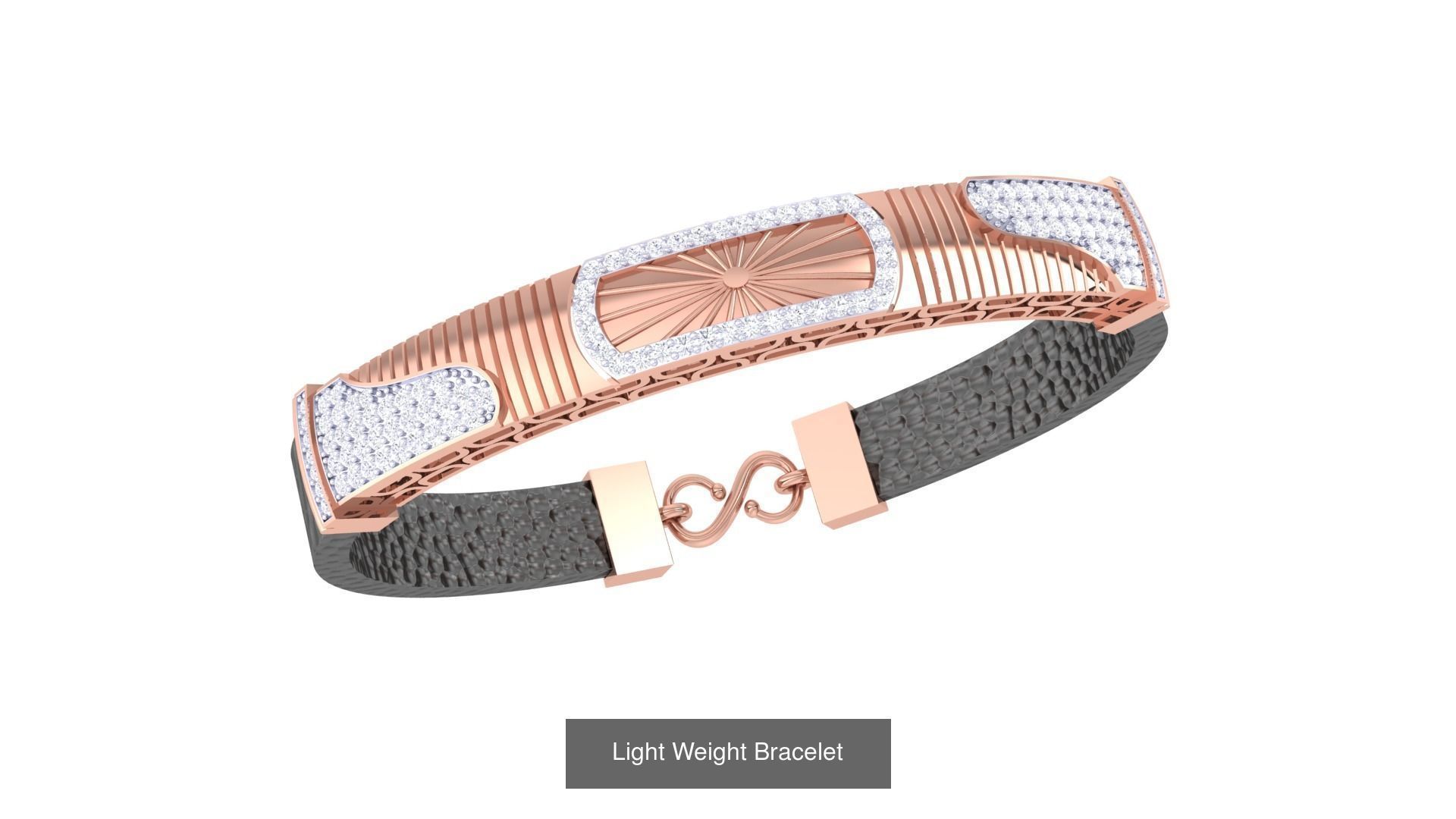 Light Weight Bracelets pack 3D Model Collection_8