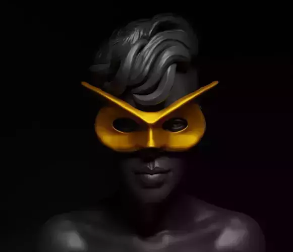 Owl Masquerade Mask 2 3D print model
