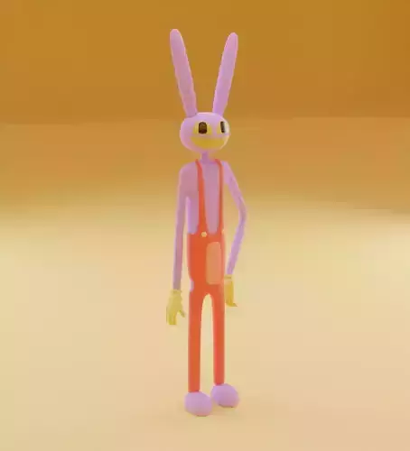 Jax - the amezing digital circus 3D model for 3D print