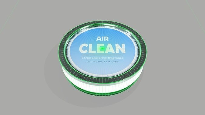 Car Air Fresheners - Clean Air 3D model 4