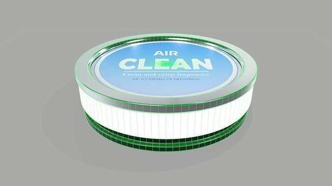 Car Air Fresheners - Clean Air 3D model 3