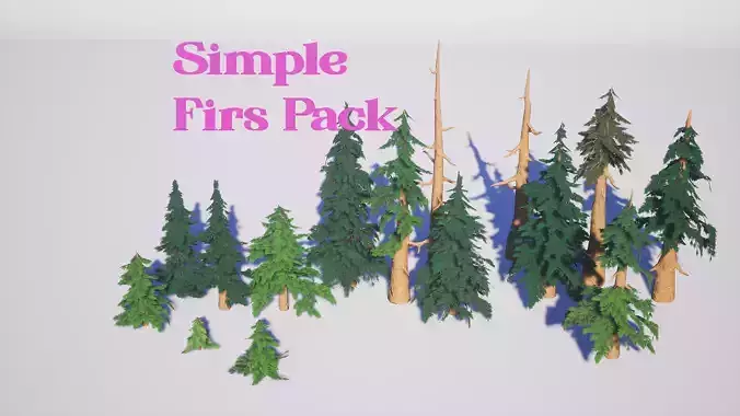 Simple Firs Pack