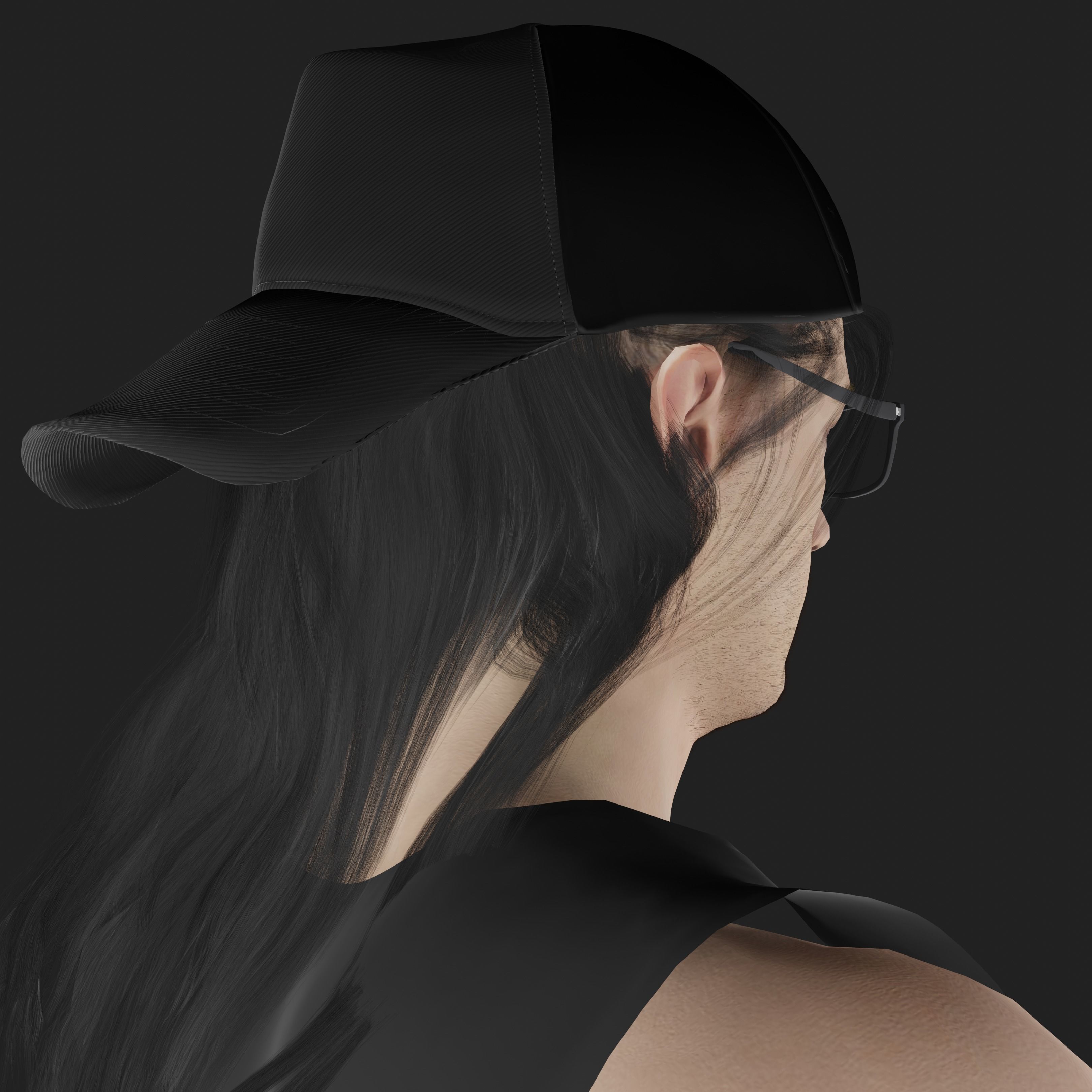 Alex Henderson Low-poly 3D model_9