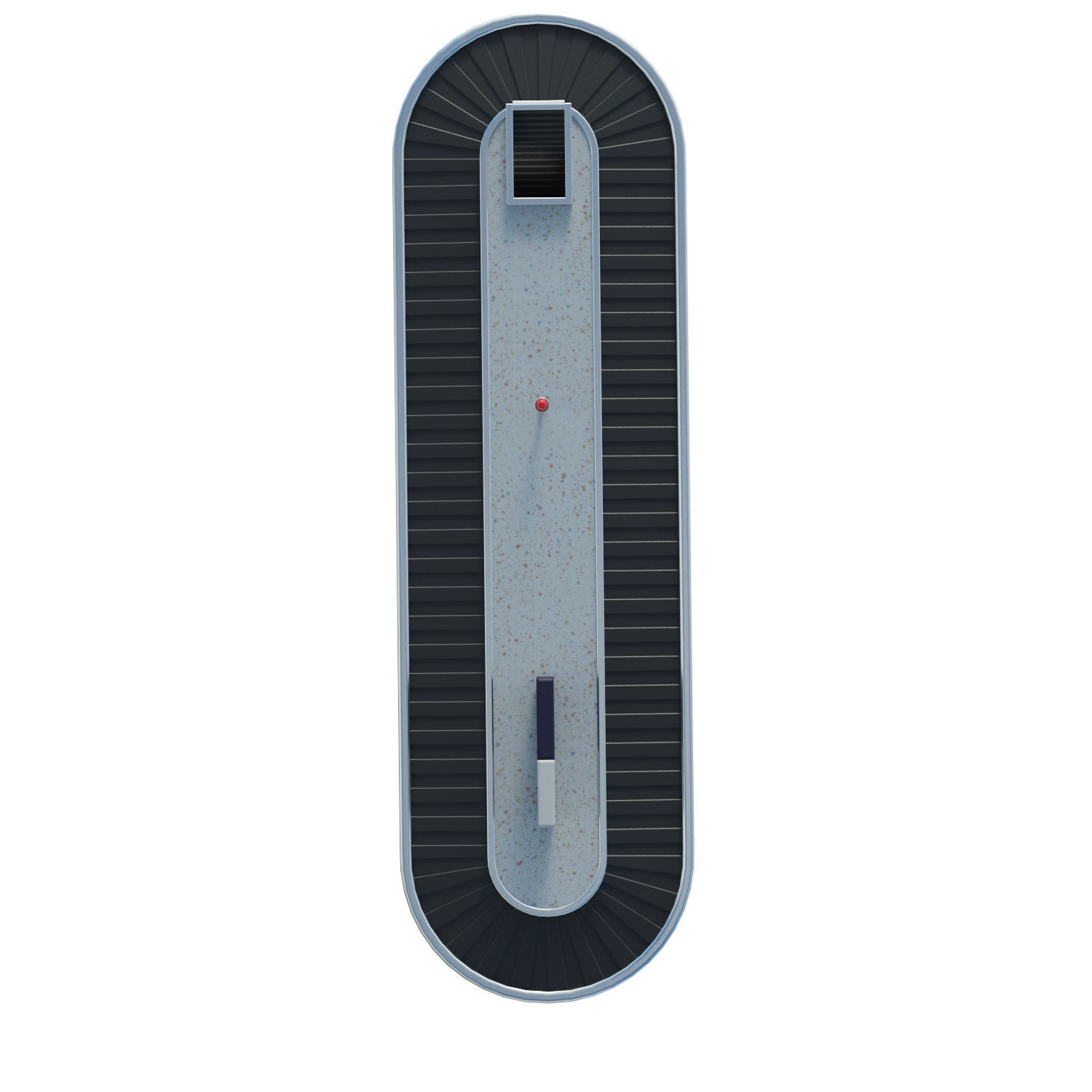 Baggage Carousel Low-poly 3D model_8