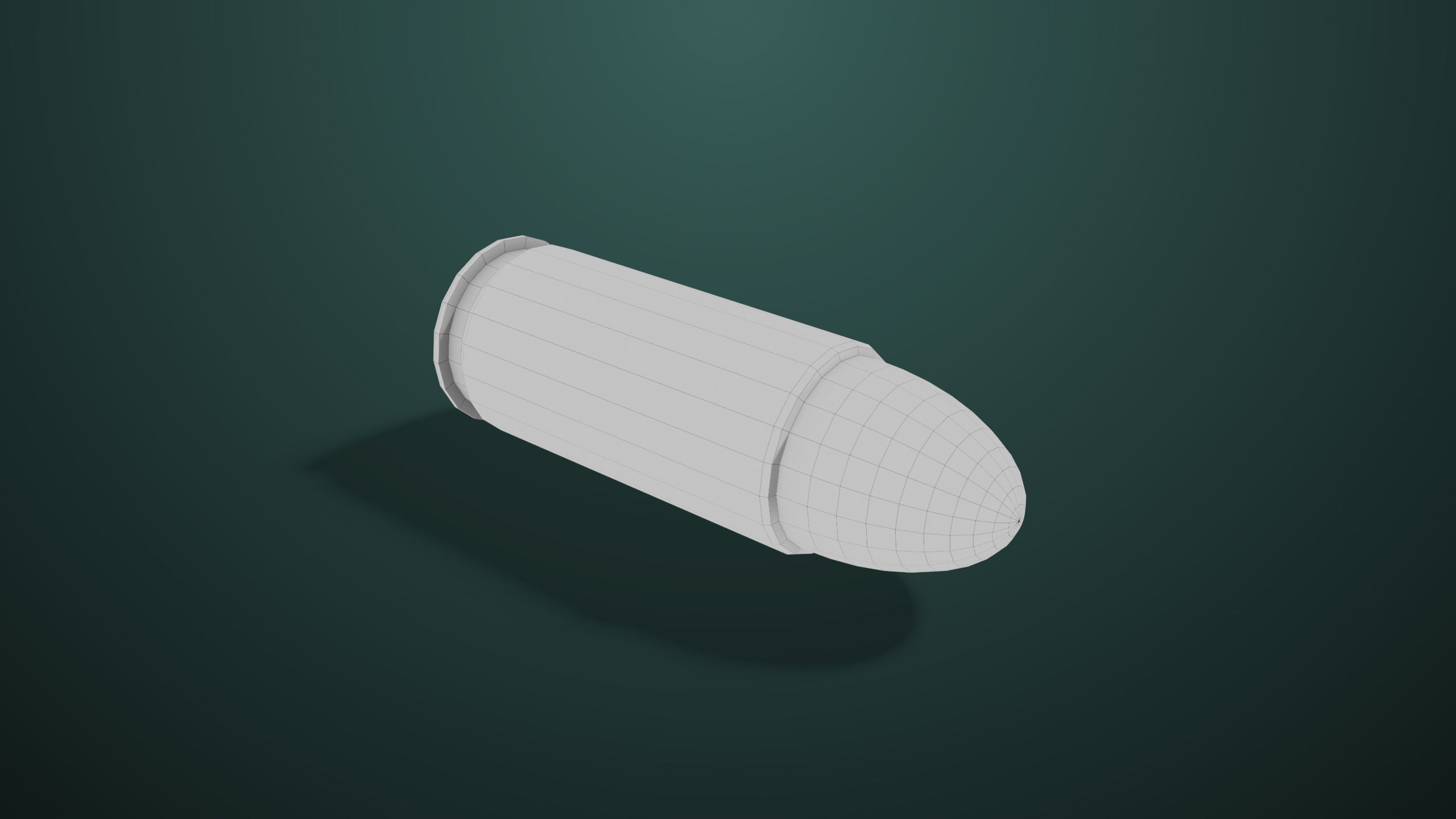 Pistol 05 Black Generic All PBR Unity UE Textures Included Low-poly 3D model_52