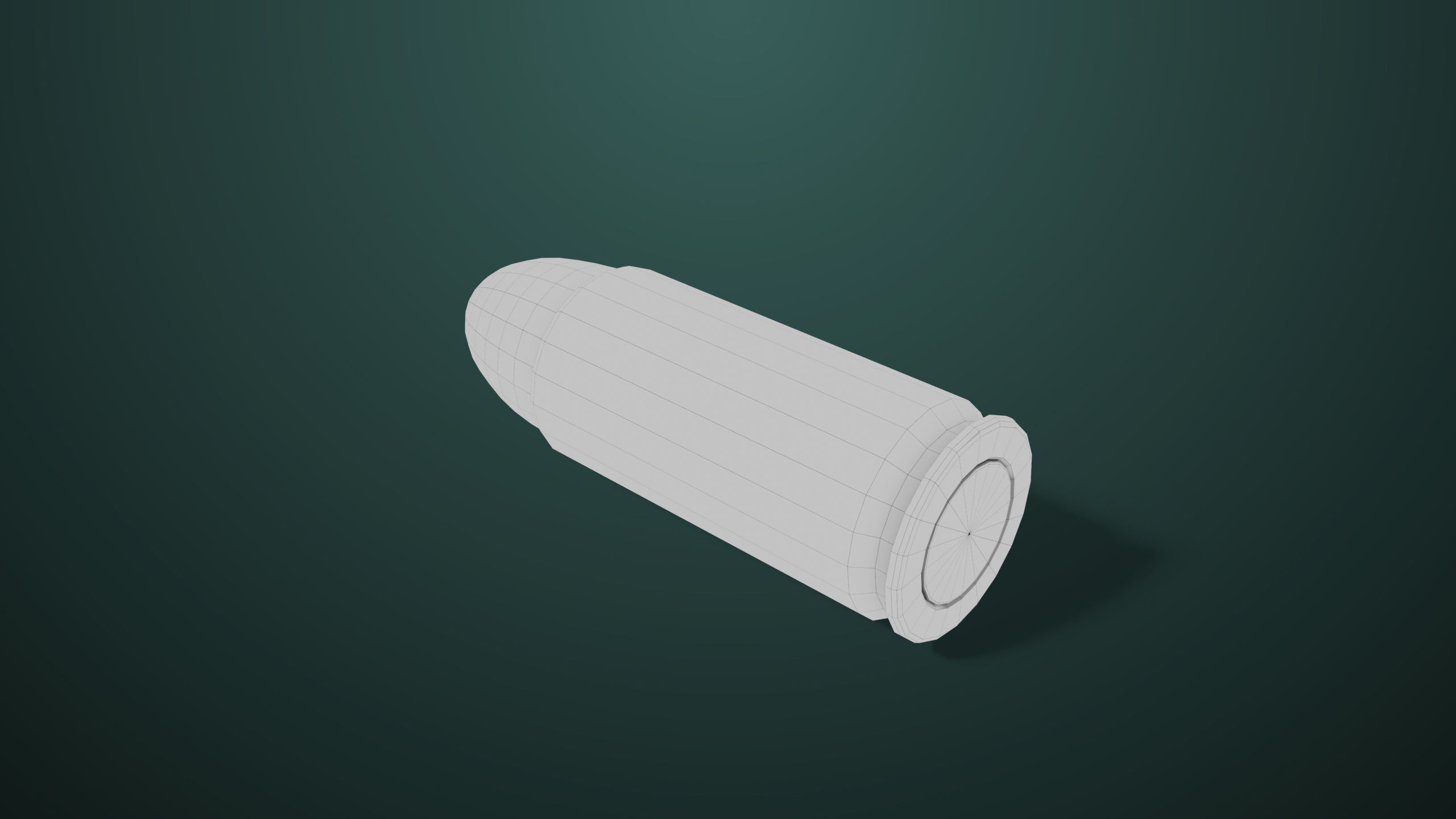 Pistol 05 Black Generic All PBR Unity UE Textures Included Low-poly 3D model_53