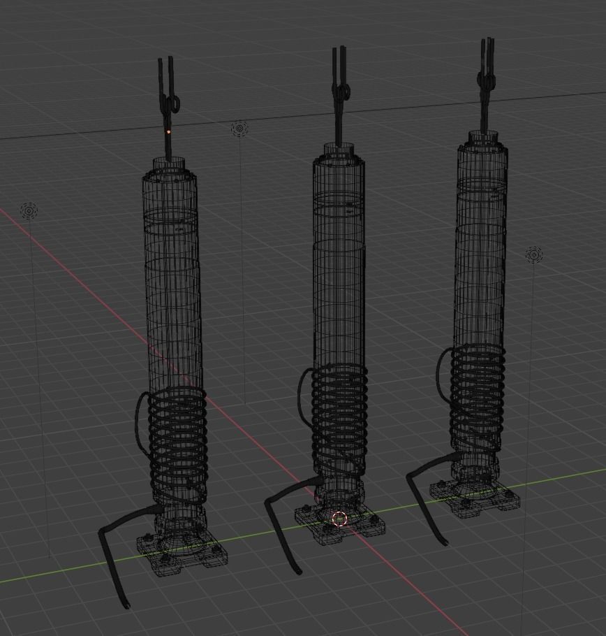 Uranium gas centrifuges 3D model_5