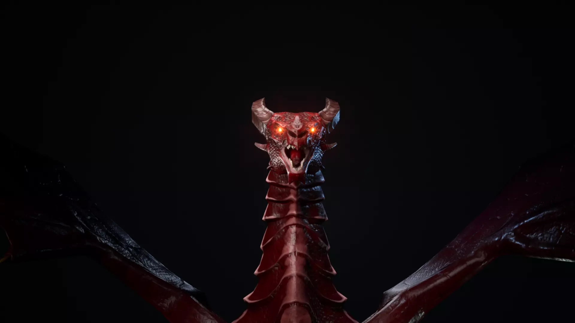 Dragon 3 UE4 and Unity Low-poly 3D model