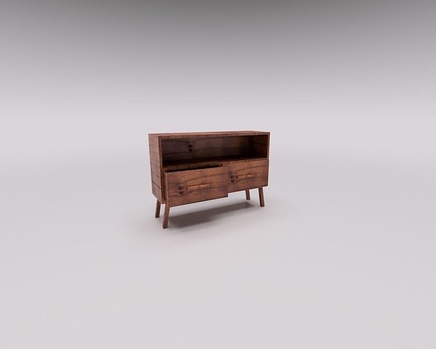 Tv Table miniature 3D print model