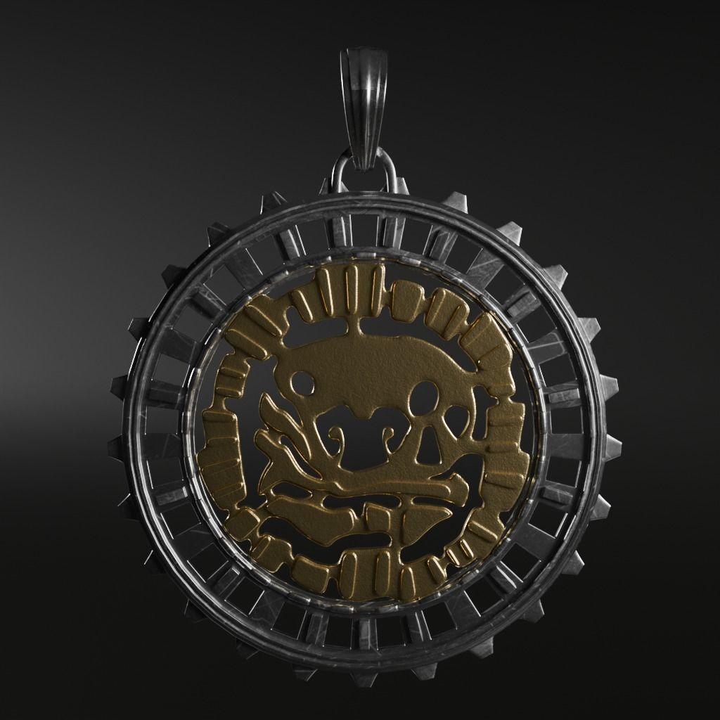 Talisman symbol - 3D printable model 3D print model_1