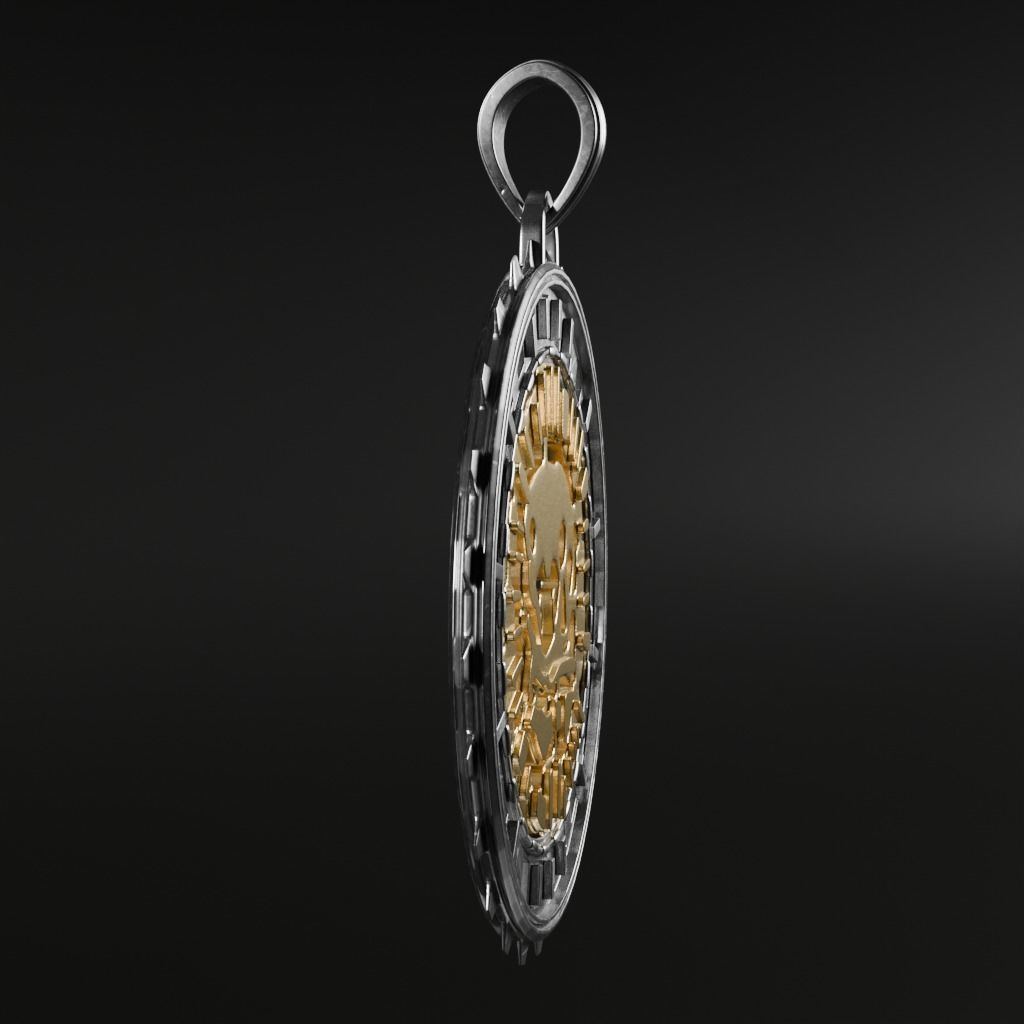 Talisman symbol - 3D printable model 3D print model_10