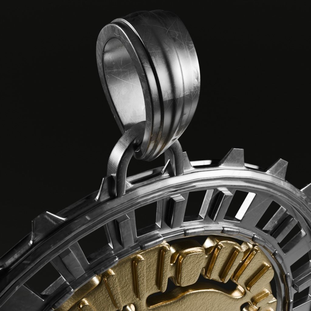 Talisman symbol - 3D printable model 3D print model_14