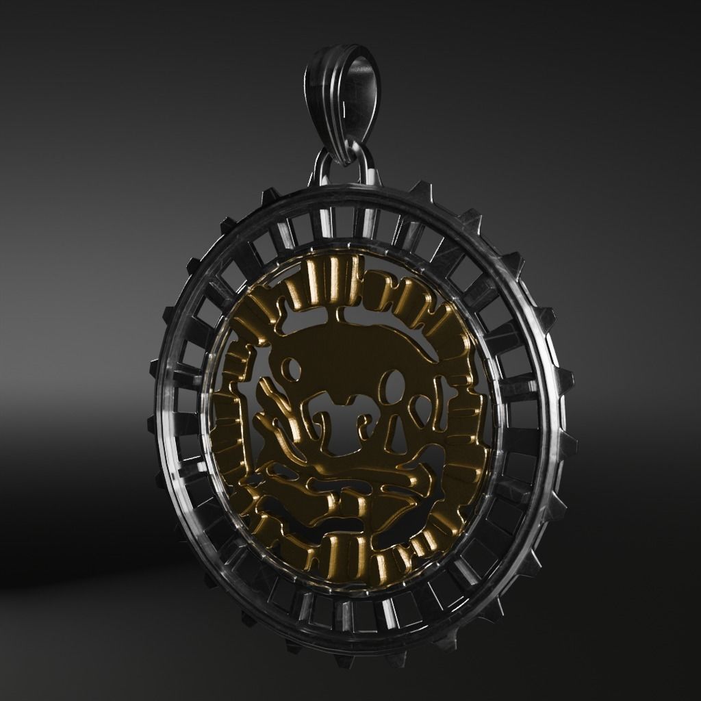 Talisman symbol - 3D printable model 3D print model_2