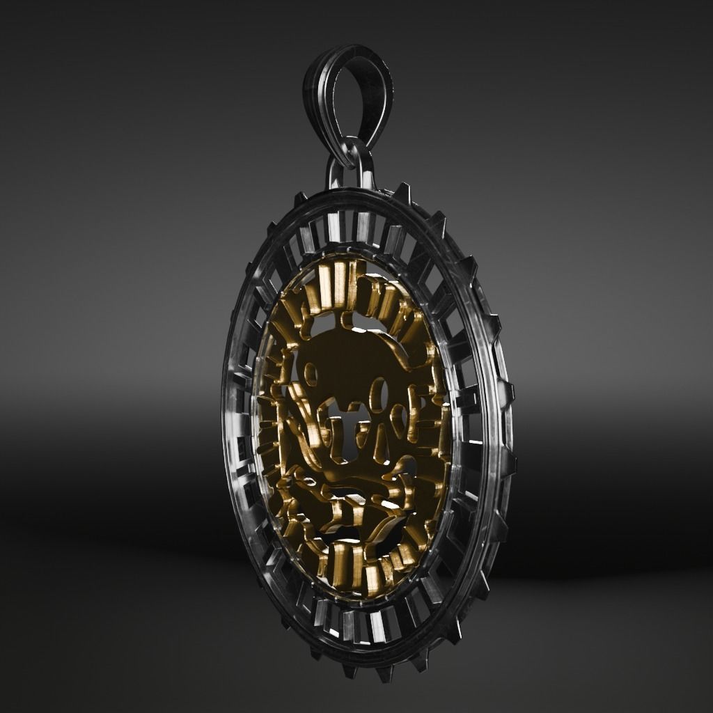 Talisman symbol - 3D printable model 3D print model_3