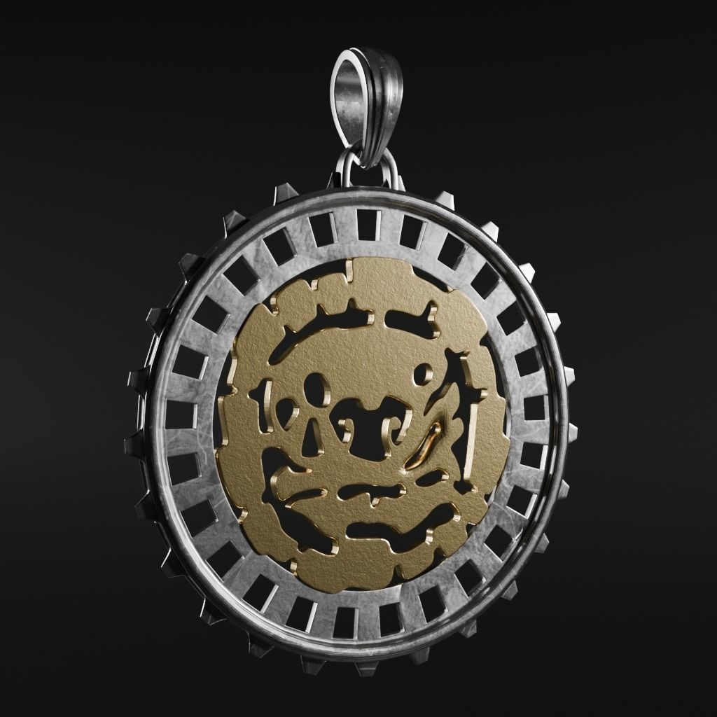 Talisman symbol - 3D printable model 3D print model_6