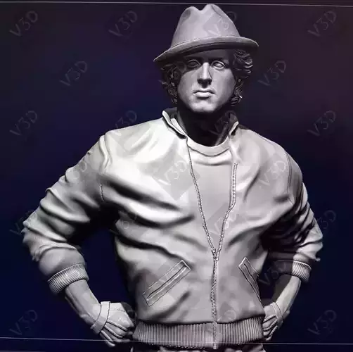 Rocky Balboa - V2 - V3D 3D print model