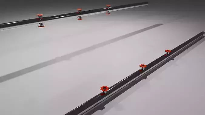 Uranium pipes Free 3D model
