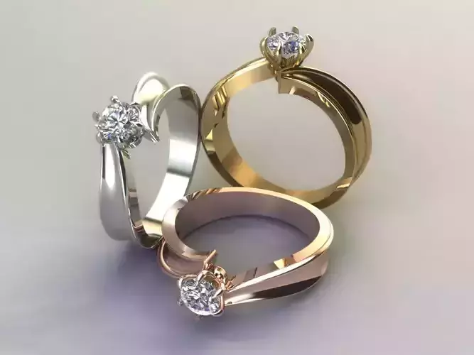 women ring solitaire