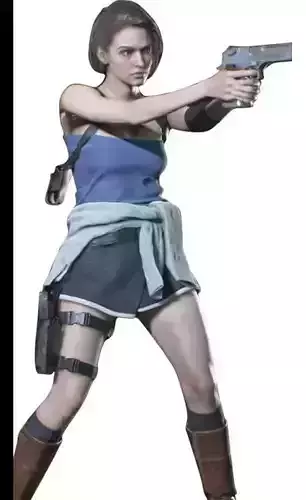 Jill Valentine 3D print model