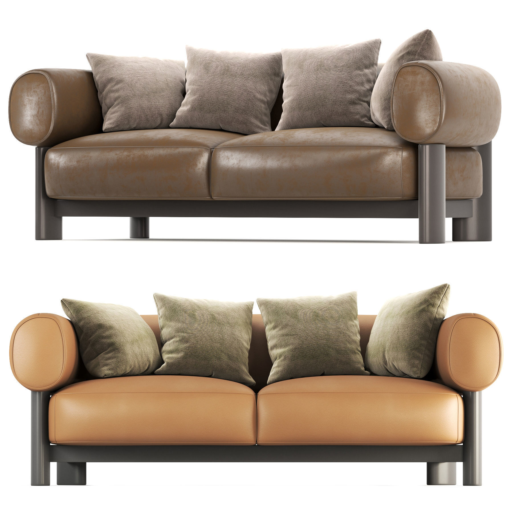 Corner Sofa 3D model_2