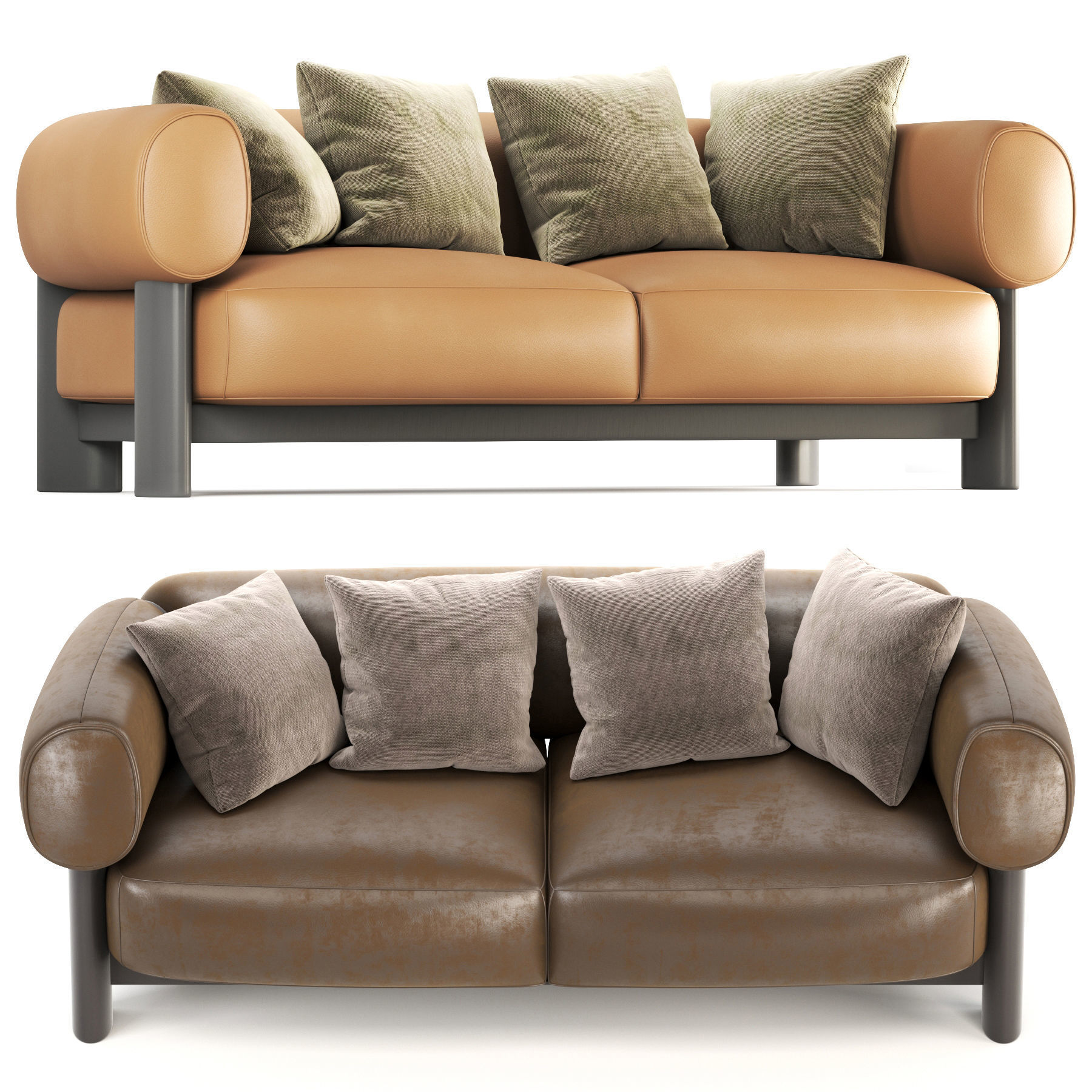 Corner Sofa 3D model_1