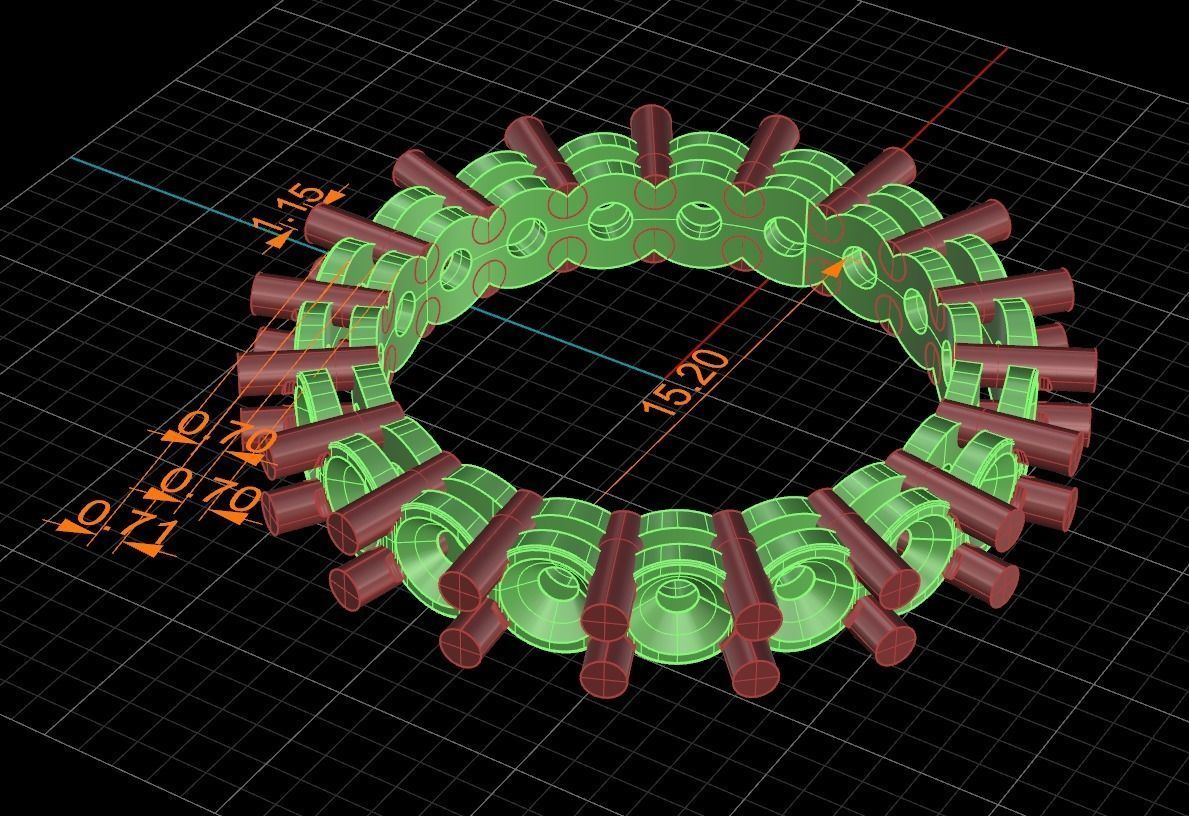 Ring tif style etr forev infinity 1 3D print model_13