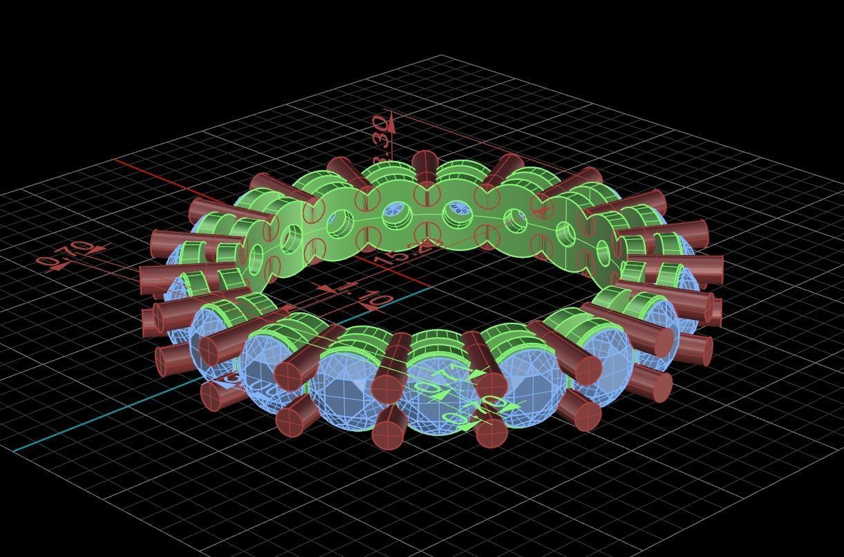 Ring tif style etr forev infinity 1 3D print model_10