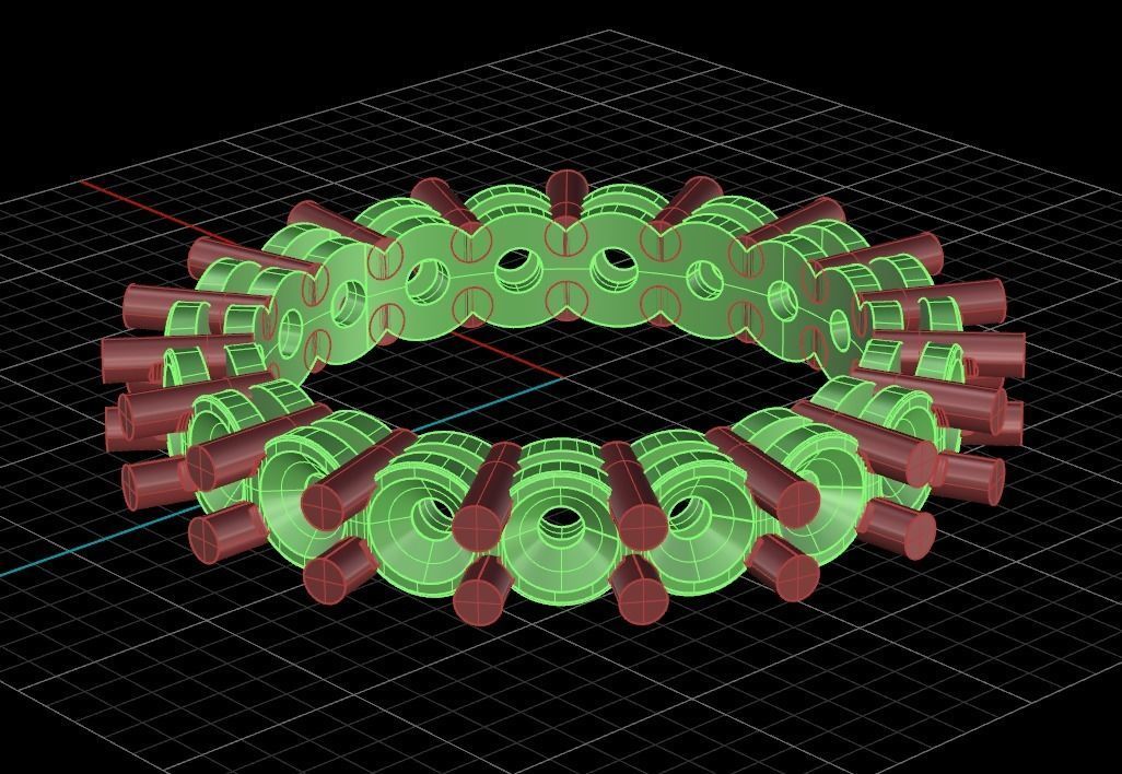 Ring tif style etr forev infinity 1 3D print model_11