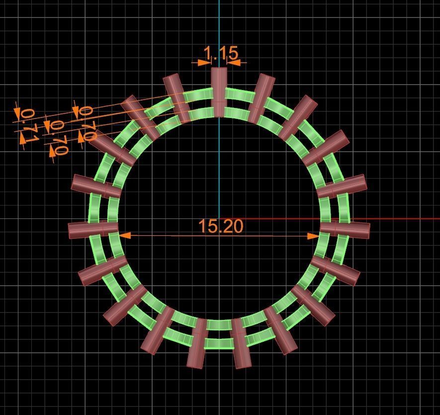 Ring tif style etr forev infinity 1 3D print model_12