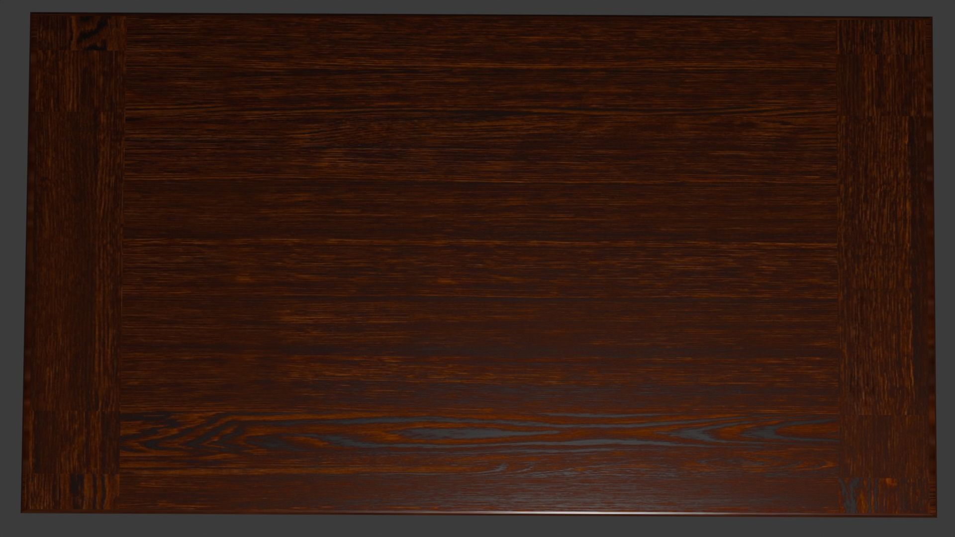 Old Style Table Low-poly 3D model_1