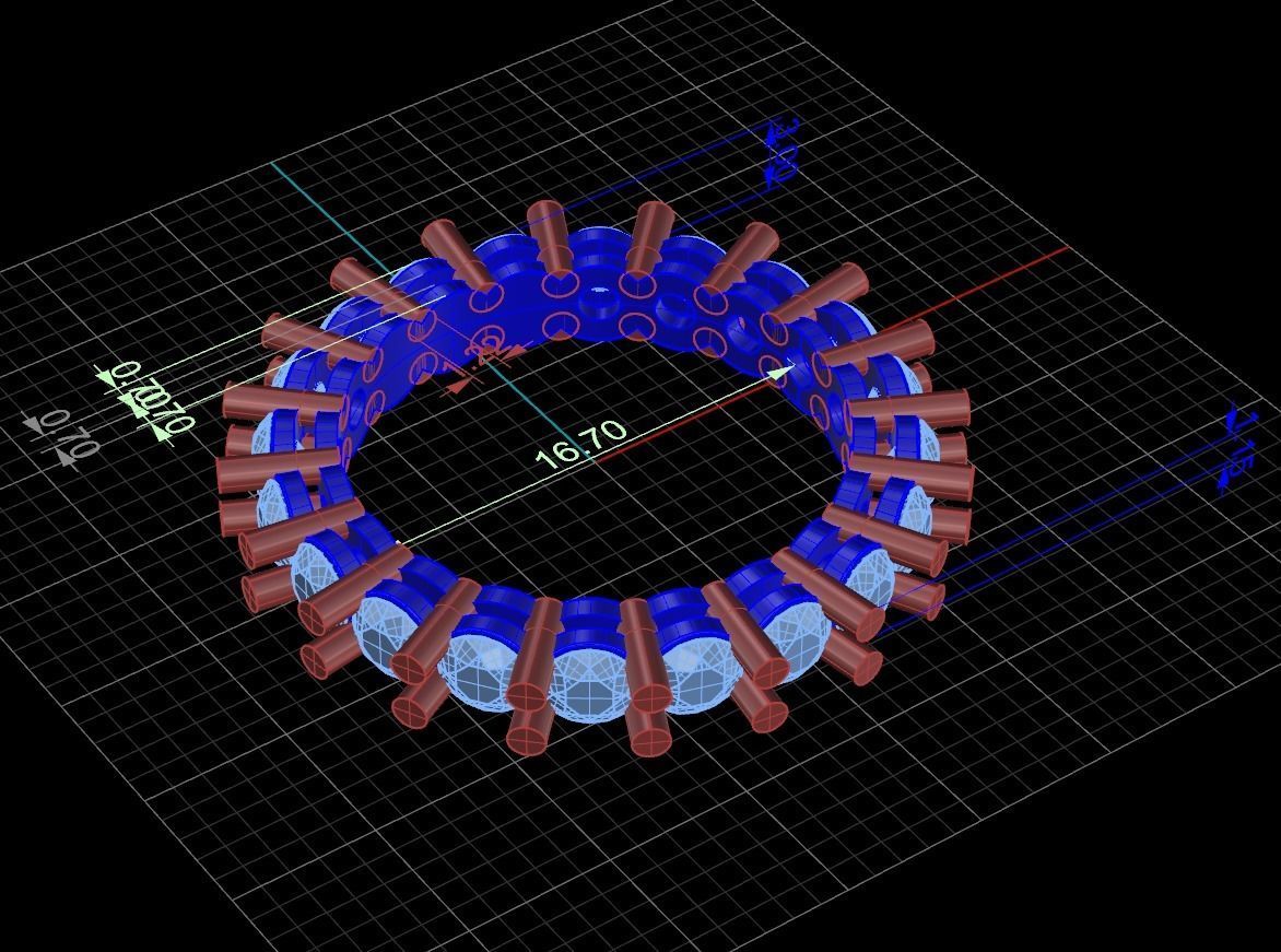 Ring tif style etr forev infinity 4 3D print model_11