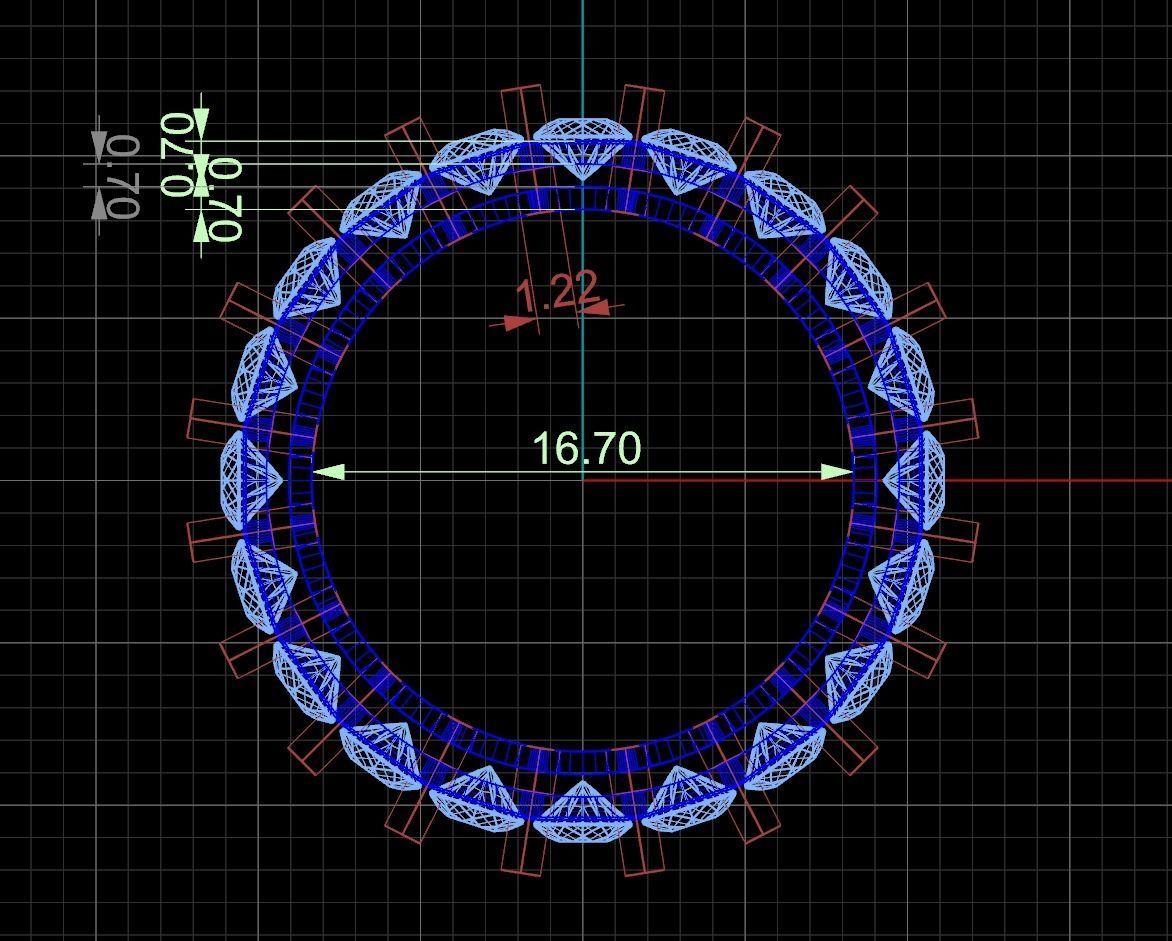 Ring tif style etr forev infinity 4 3D print model_9