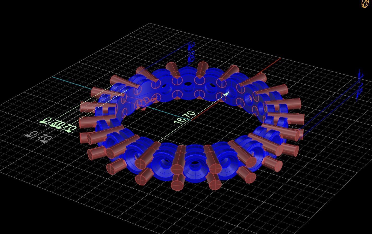 Ring tif style etr forev infinity 4 3D print model_12