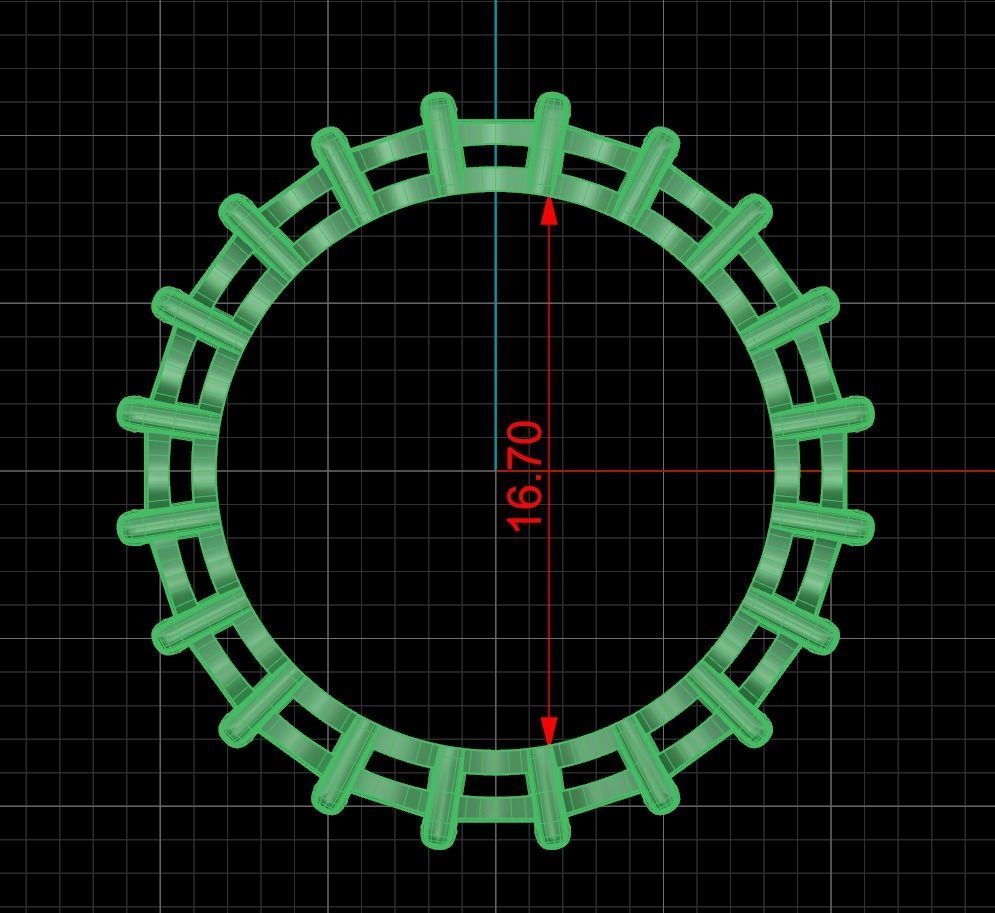 Ring tif style etr forev infinity 4 3D print model_8
