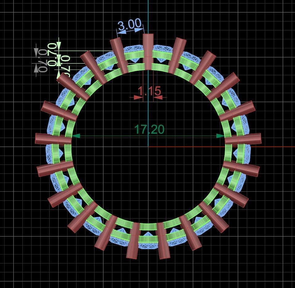 Ring tif style etr forev infinity 5 3D print model_6